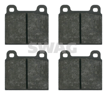 Brake Pad Set, disc brake - 10 91 6134 SWAG